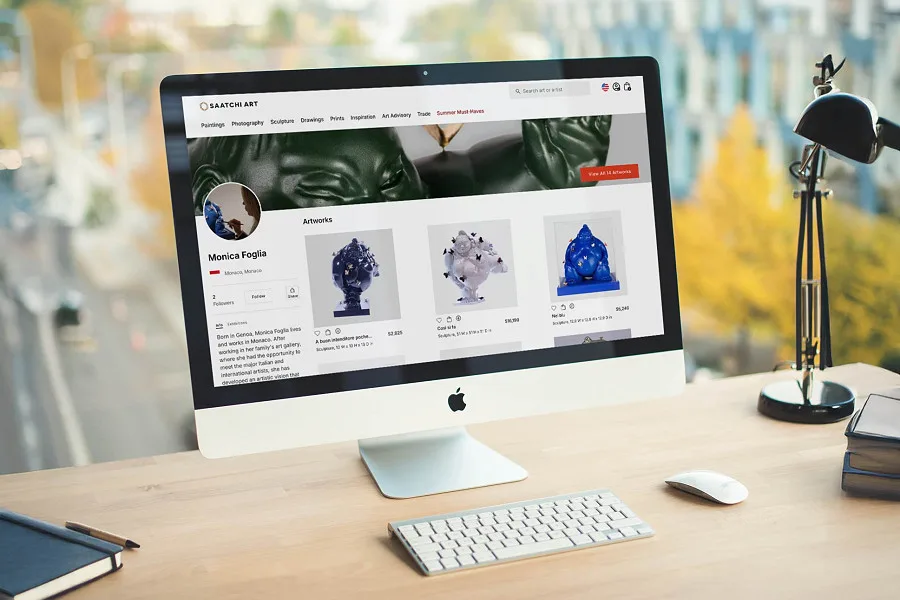 Check my new sculptures at Saatchi Art